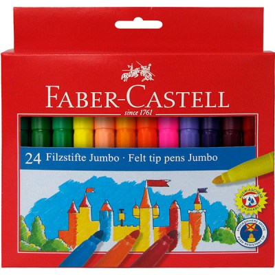 Marcador flúor Faber-Castell 24 colores - Abacus Online